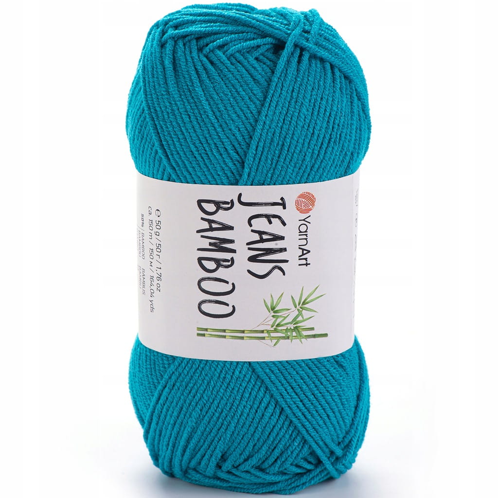YarnArt | Jeans Bamboo | 140 | turkusowy [50% bambus / 50% poliakryl]