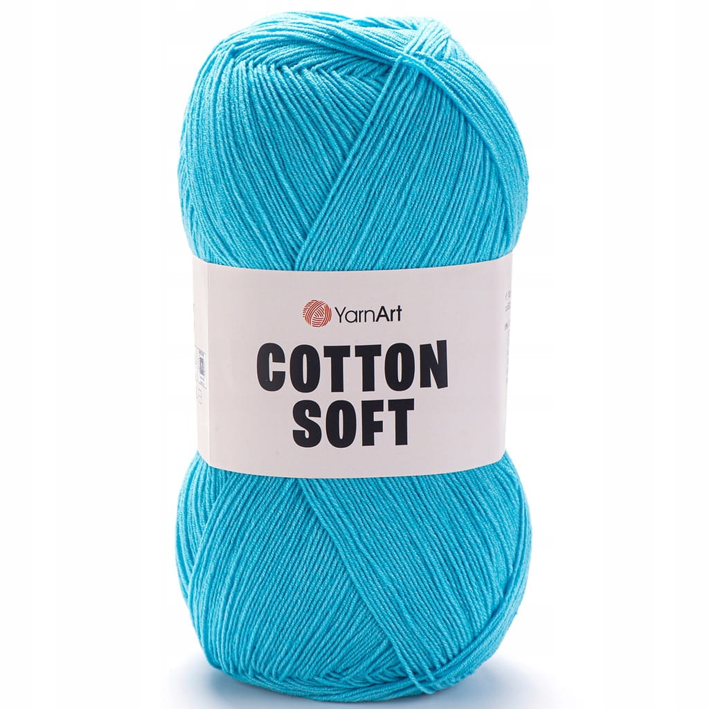 YarnArt | Cotton Soft | 33 | cyjan [55% bawełna / 45% poliakryl]