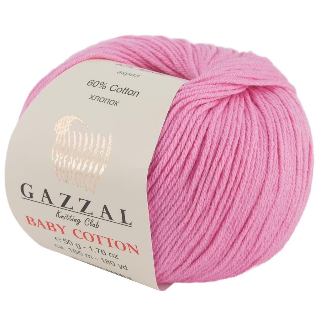 Włóczka Gazzal Baby Cotton 3468