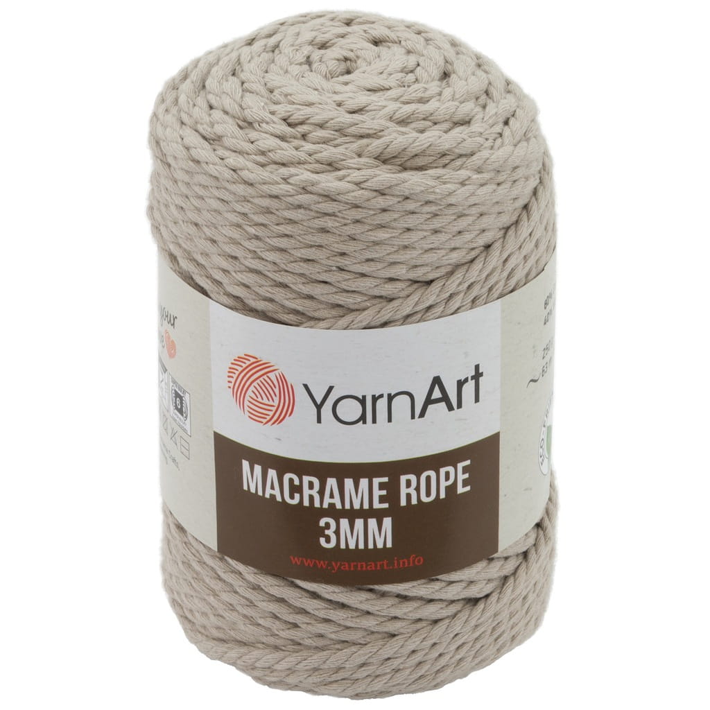 Sznurek skręcany YarnArt | Macrame Rope 3mm | 753