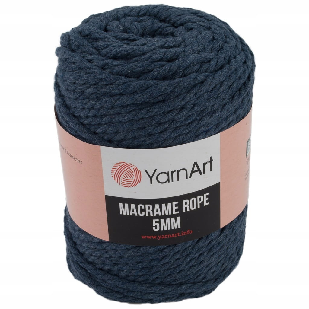 WYPRZEDAŻ - Sznurek skręcany YarnArt | Macrame Rope 5mm | 761