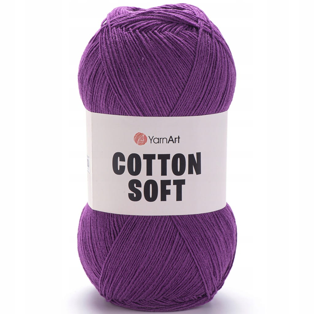 YarnArt | Cotton Soft | 50 | ciemnofioletowy [55% bawełna / 45% poliakryl]