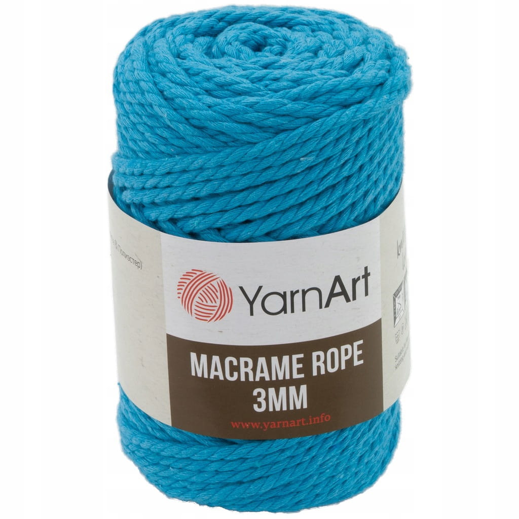 Sznurek skręcany YarnArt | Macrame Rope 3mm | 763