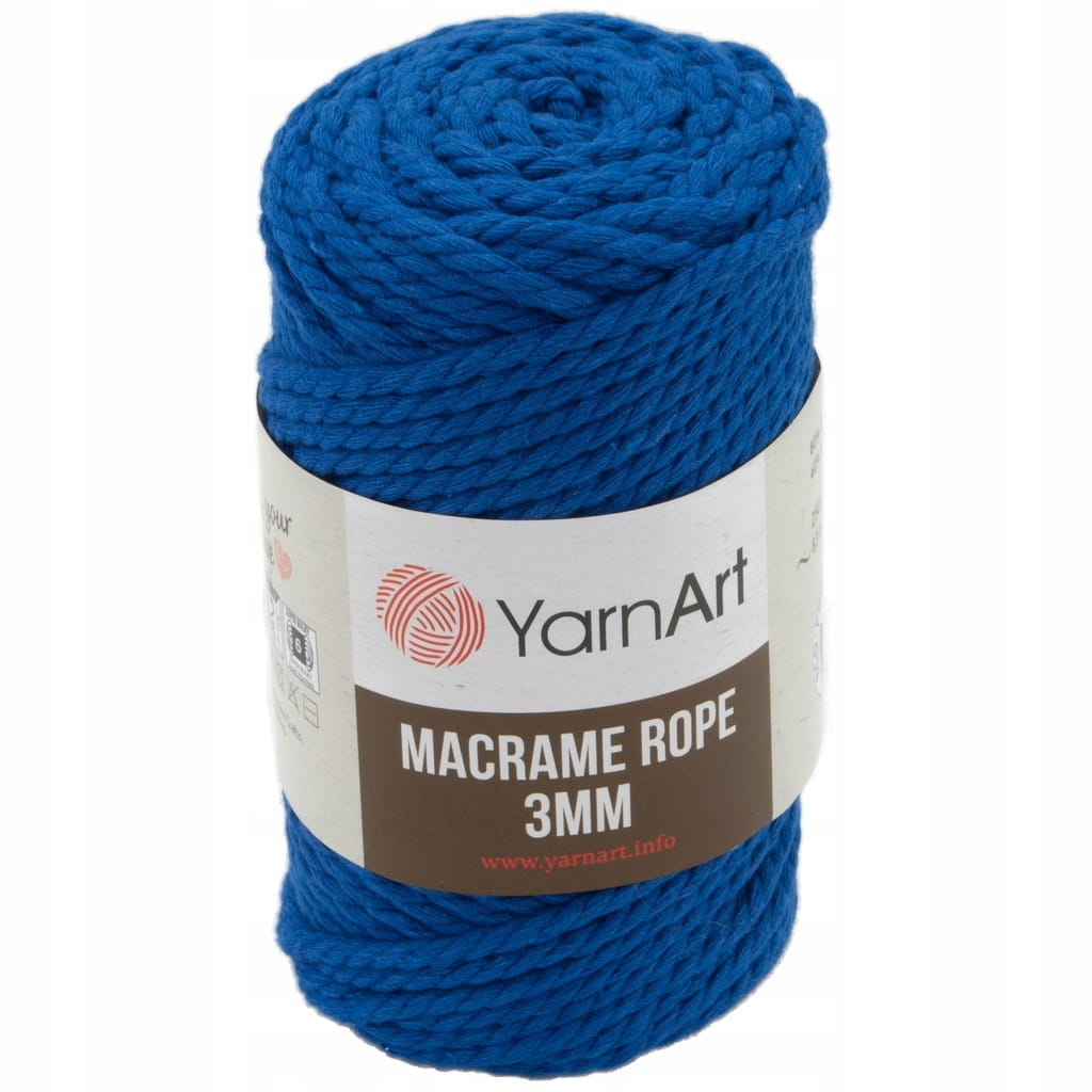 Sznurek skręcany YarnArt | Macrame Rope 3mm | 772