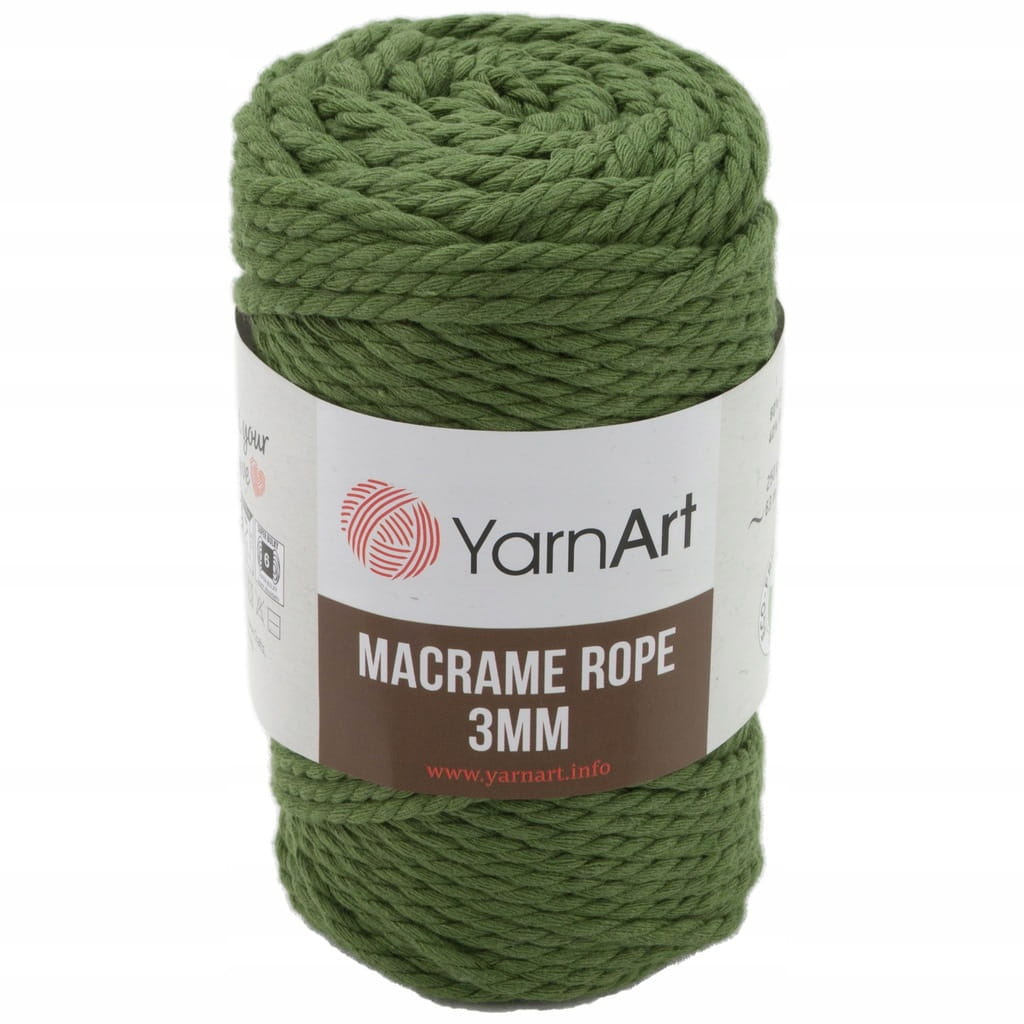 Sznurek skręcany YarnArt | Macrame Rope 3mm | 787