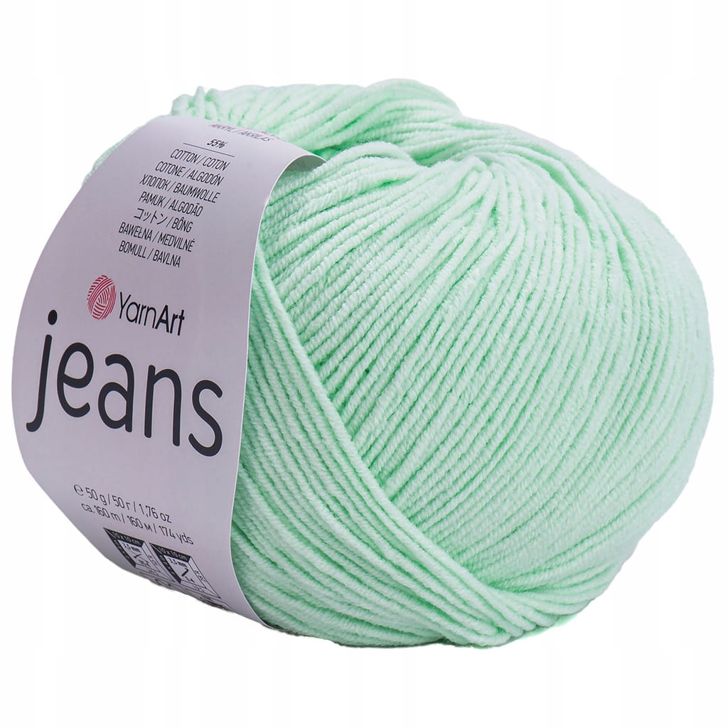 YarnArt | Jeans | 79 | seledynowy [55% bawełna / 45% poliakryl]