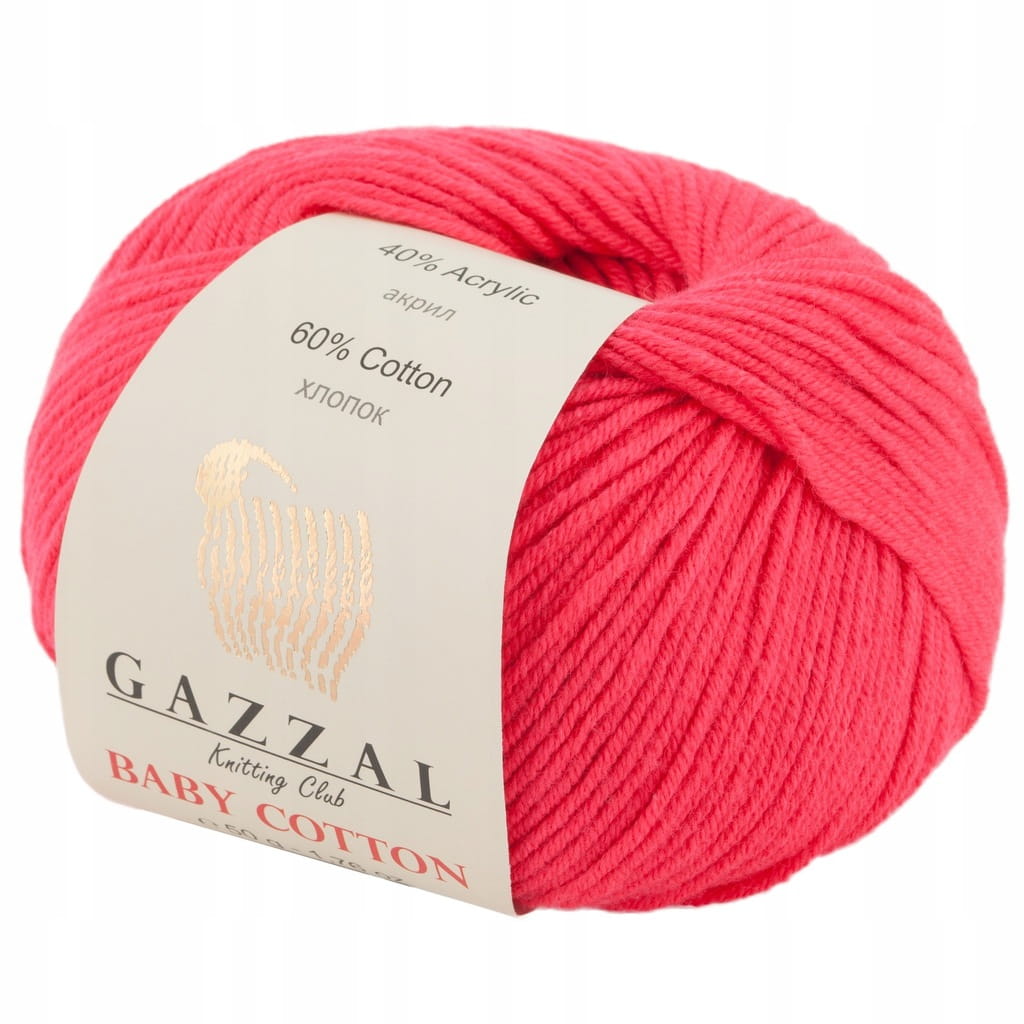Włóczka Gazzal Baby Cotton 3458