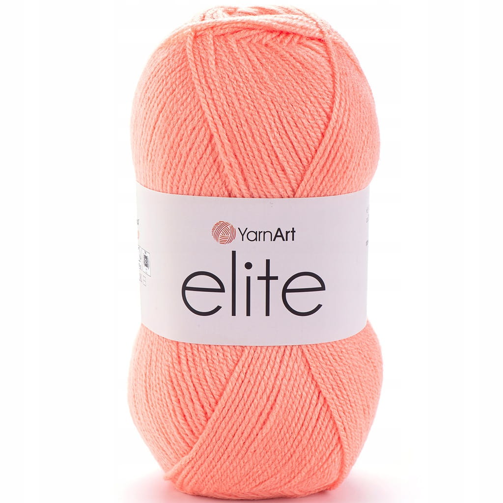 YarnArt | Elite | 0622 | koralowy [100% akryl]