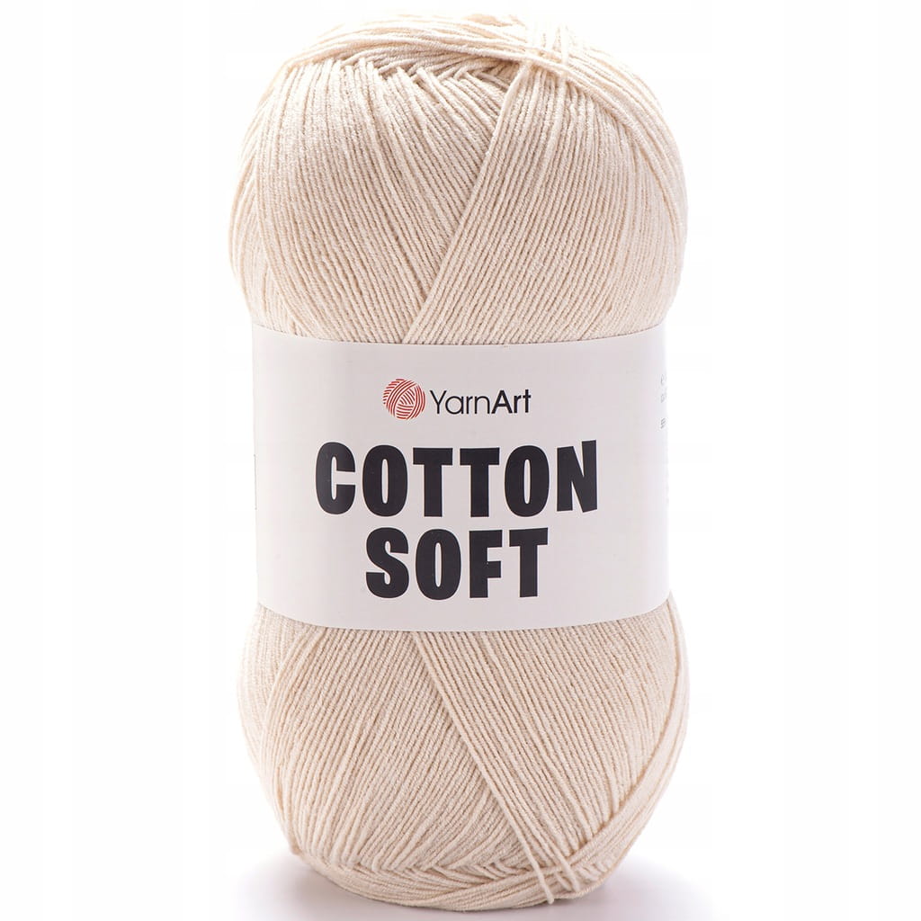 YarnArt | Cotton Soft | 05 | jasny beż [55% bawełna / 45% poliakryl]
