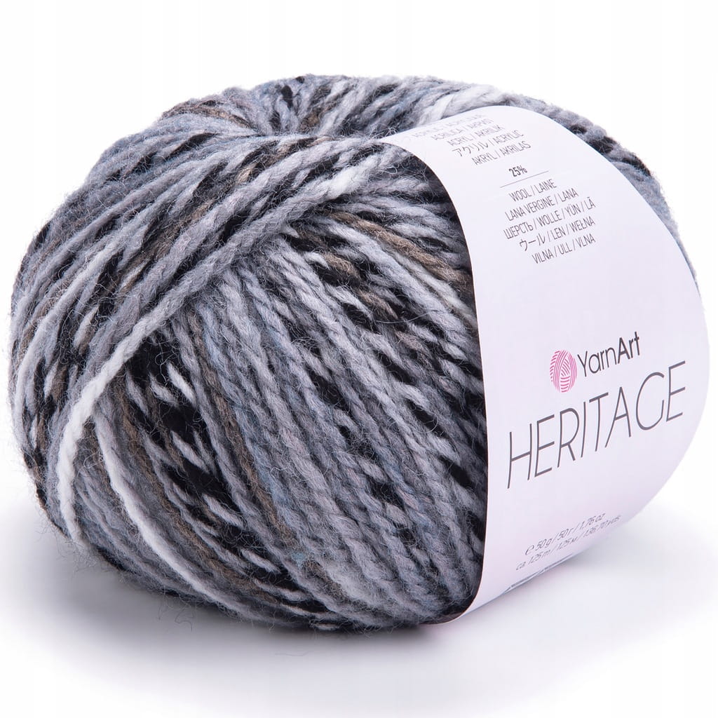YarnArt | Heritage | 330 | wielokolorowa [25% wełna / 75% akryl]