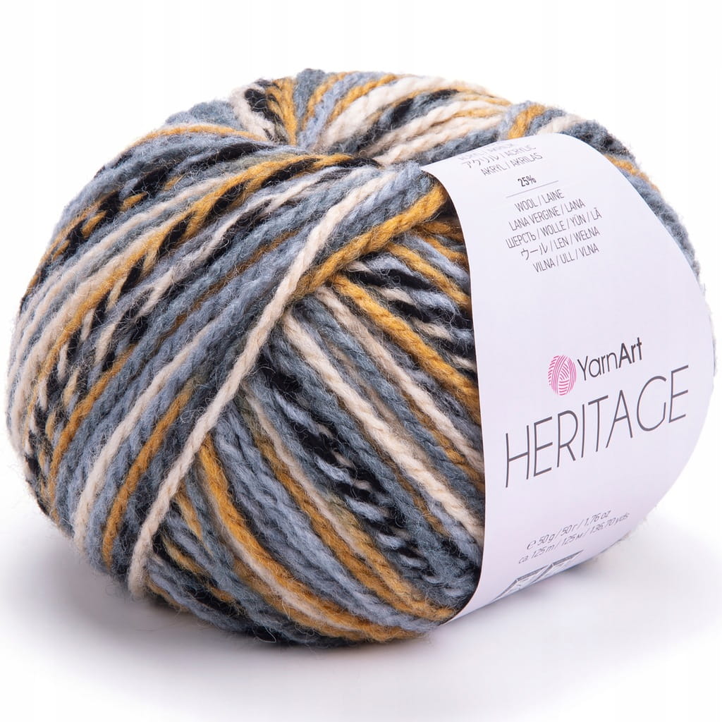 YarnArt | Heritage | 331 | wielokolorowa [25% wełna / 75% akryl]