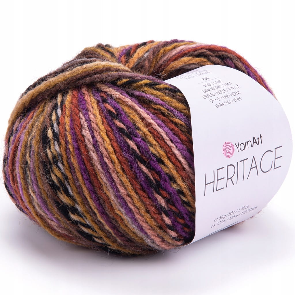 YarnArt | Heritage | 335 | wielokolorowa [25% wełna / 75% akryl]