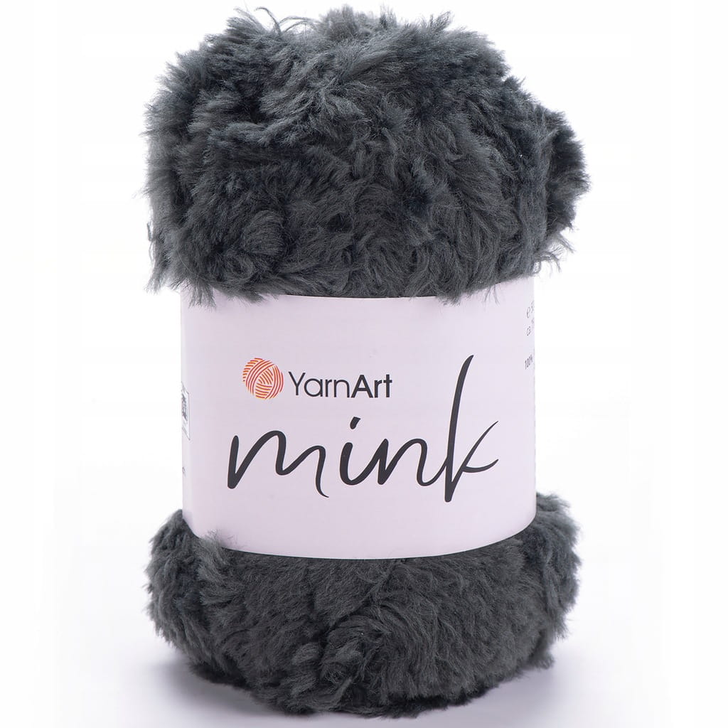 YarnArt | Mink | 343 | szary ciemny [100% poliamid]