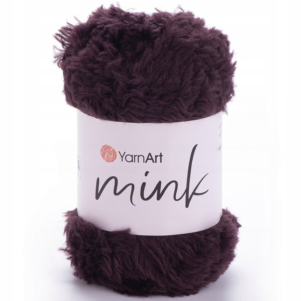 YarnArt | Mink | 342 | oberżyna [100% poliamid]