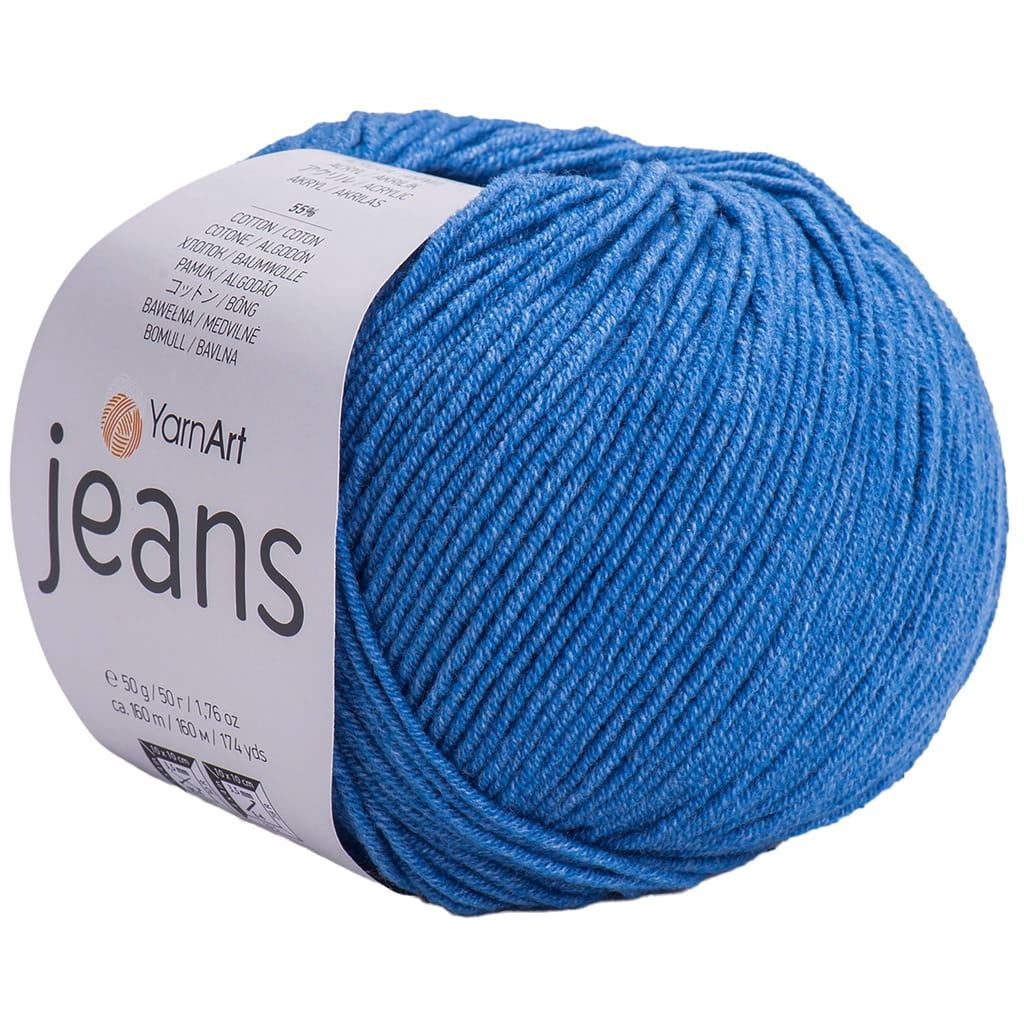 YarnArt | Jeans | 16 | szafirowy [55% bawełna / 45% poliakryl]