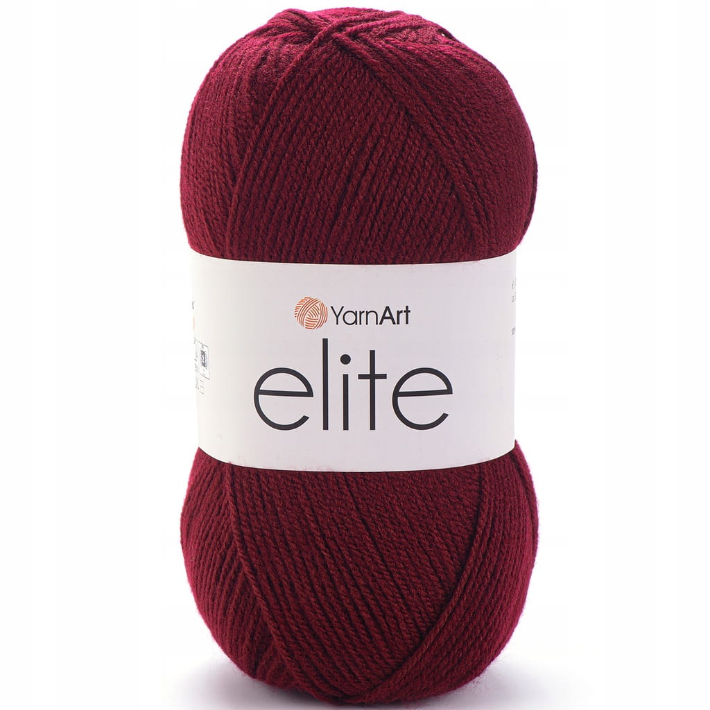 YarnArt | Elite | 0577 | bordowy [100% akryl]