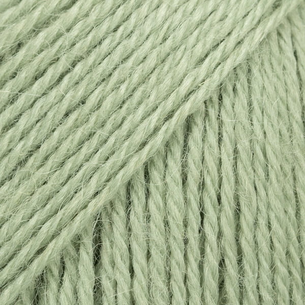 DROPS | Alpaca | 9038 | zielona szałwia