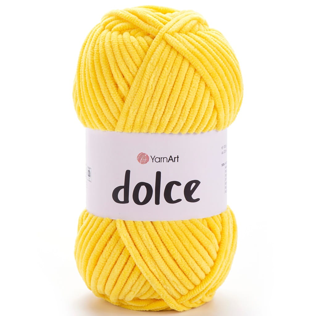 YarnArt | Dolce | 761 | żółty