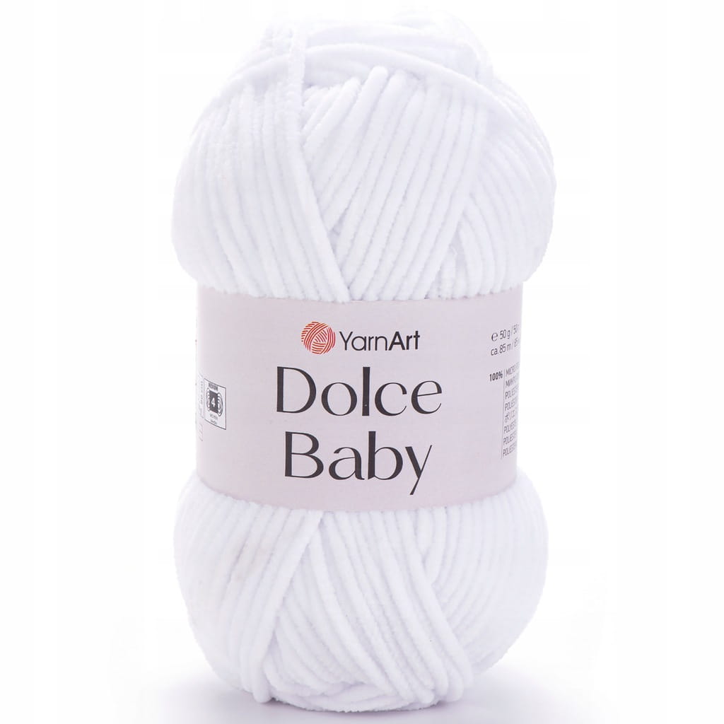 YarnArt | Dolce Baby | 741 | biały