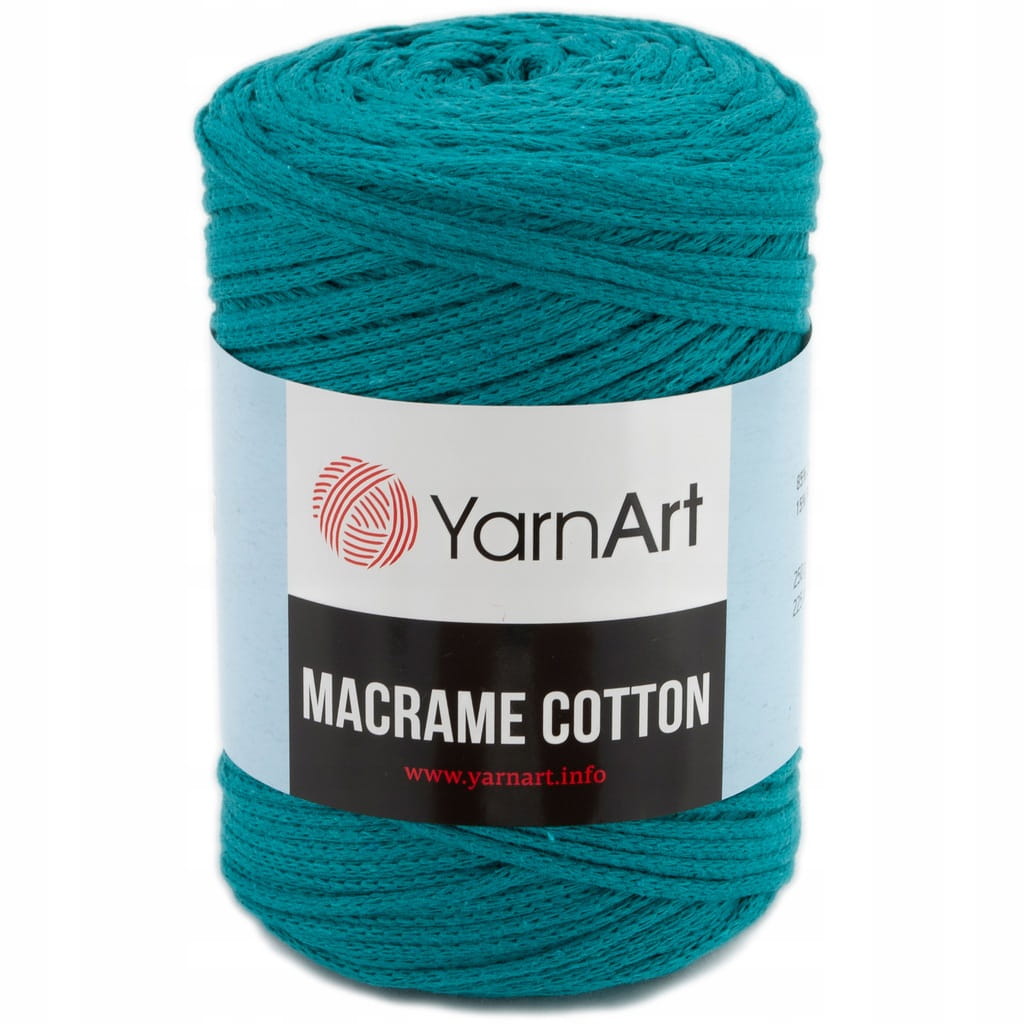 Sznurek | YarnArt | Macrame Cotton | 783 | morze północne