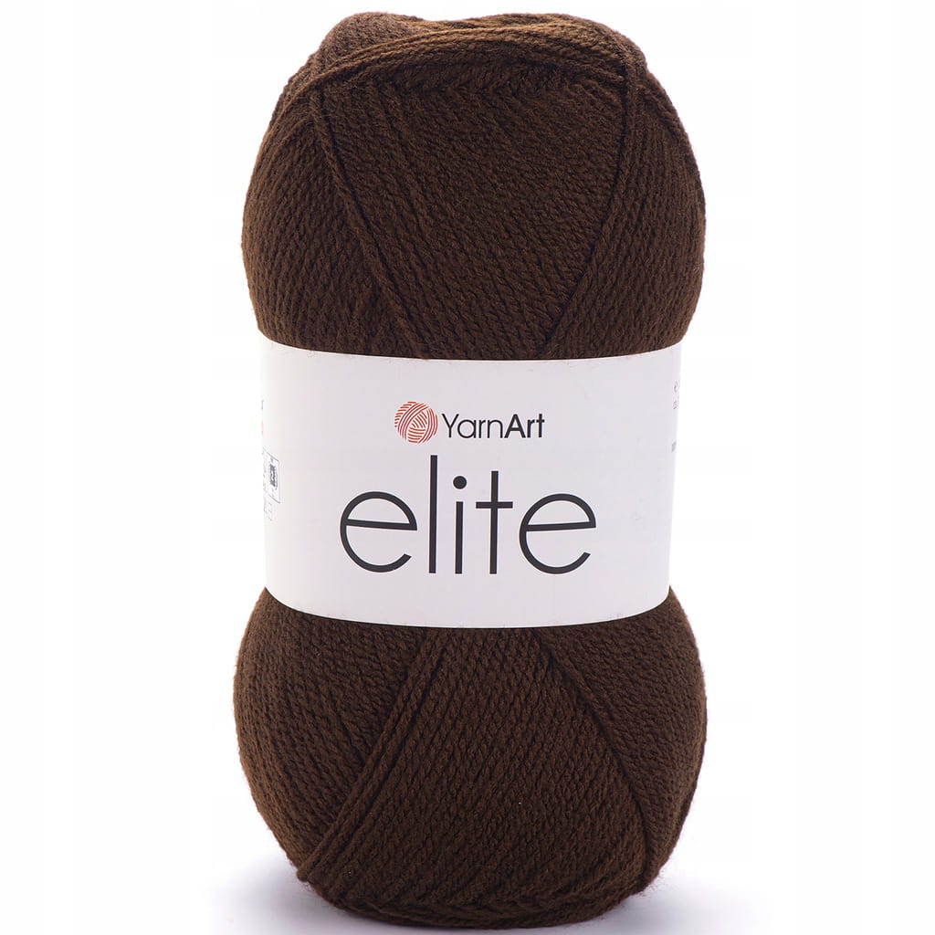 YarnArt | Elite | 0005 | brąz czekoladowy [100% akryl]