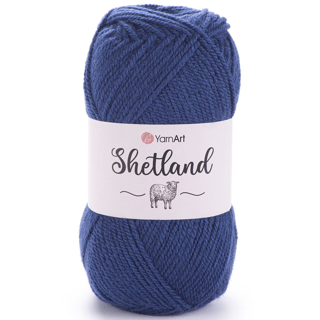 YarnArt | Shetland | 528 | ciemnoniebieski