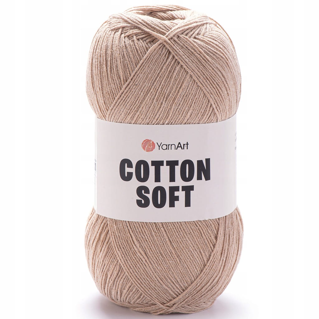 YarnArt | Cotton Soft | 87 | kawa latte [55% bawełna / 45% poliakryl]