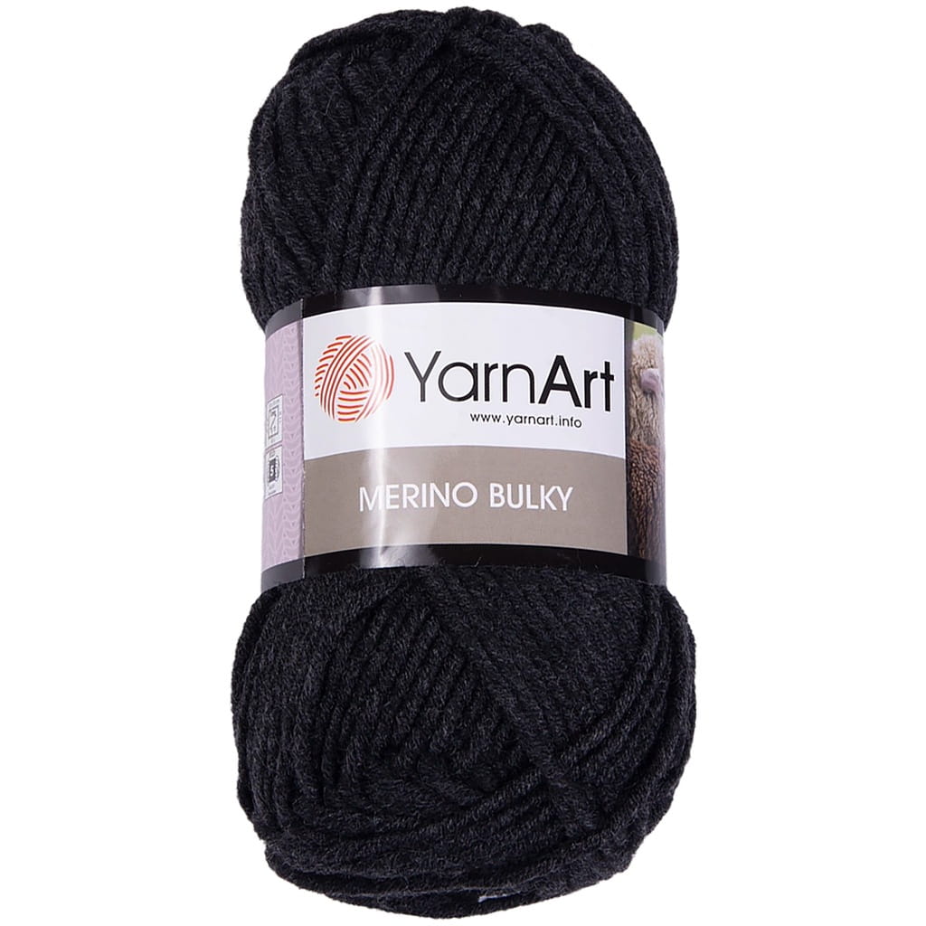 YarnArt | Merino Bulky | 359 | szary antracyt