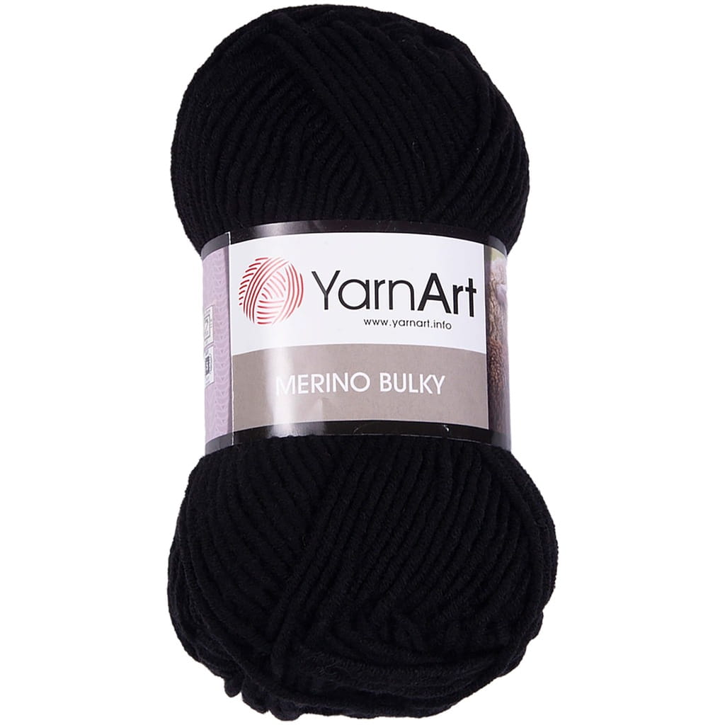 YarnArt | Merino Bulky | 585 | czarny