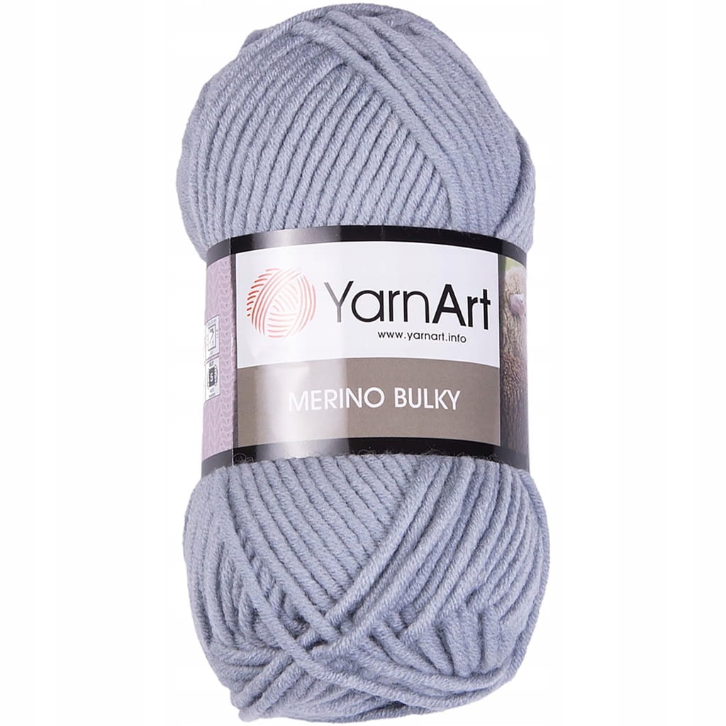 YarnArt | Merino Bulky | 3072 | sino-srebrny