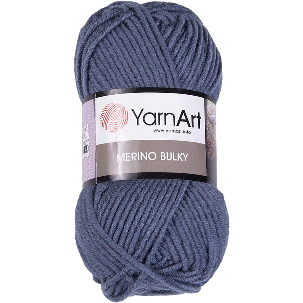 YarnArt | Merino Bulky | 3088 | błękitny szary