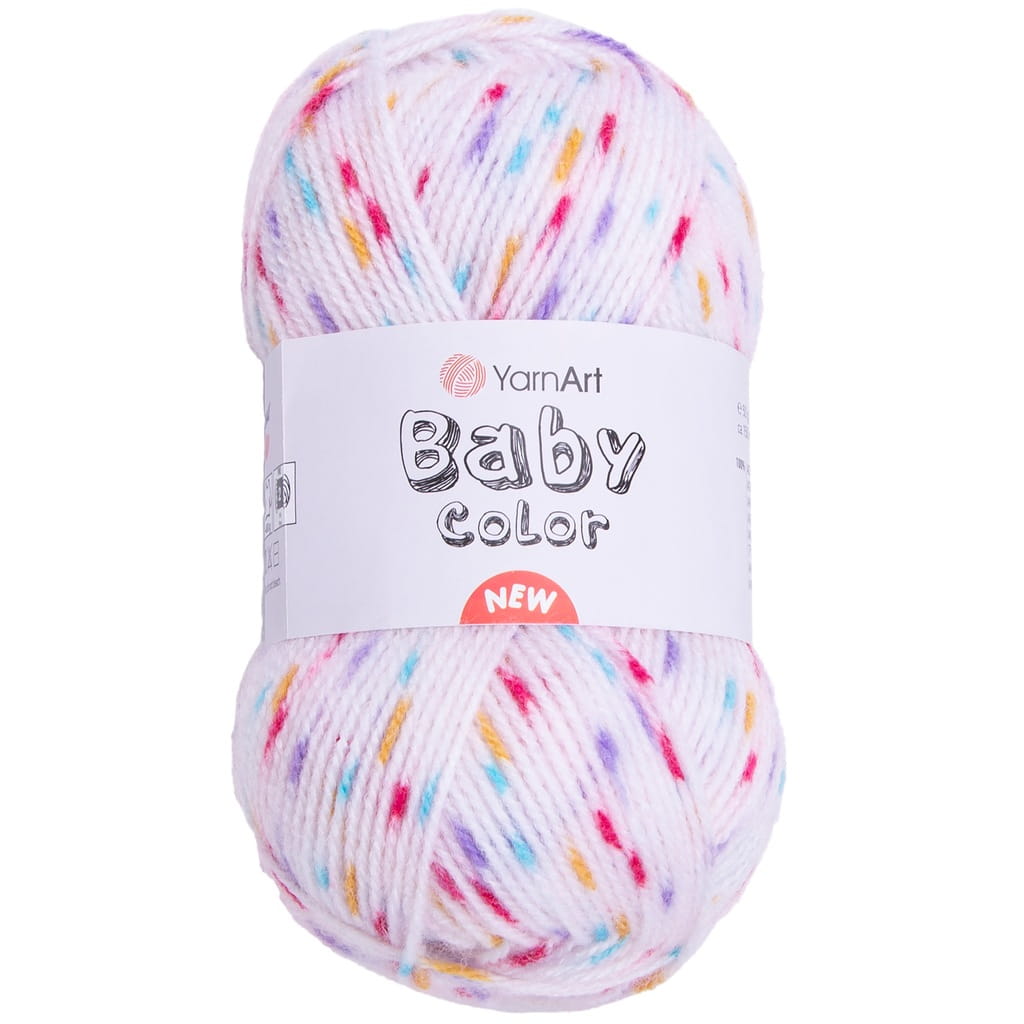 YarnArt | Baby Color | 204 print | wielokolorowa