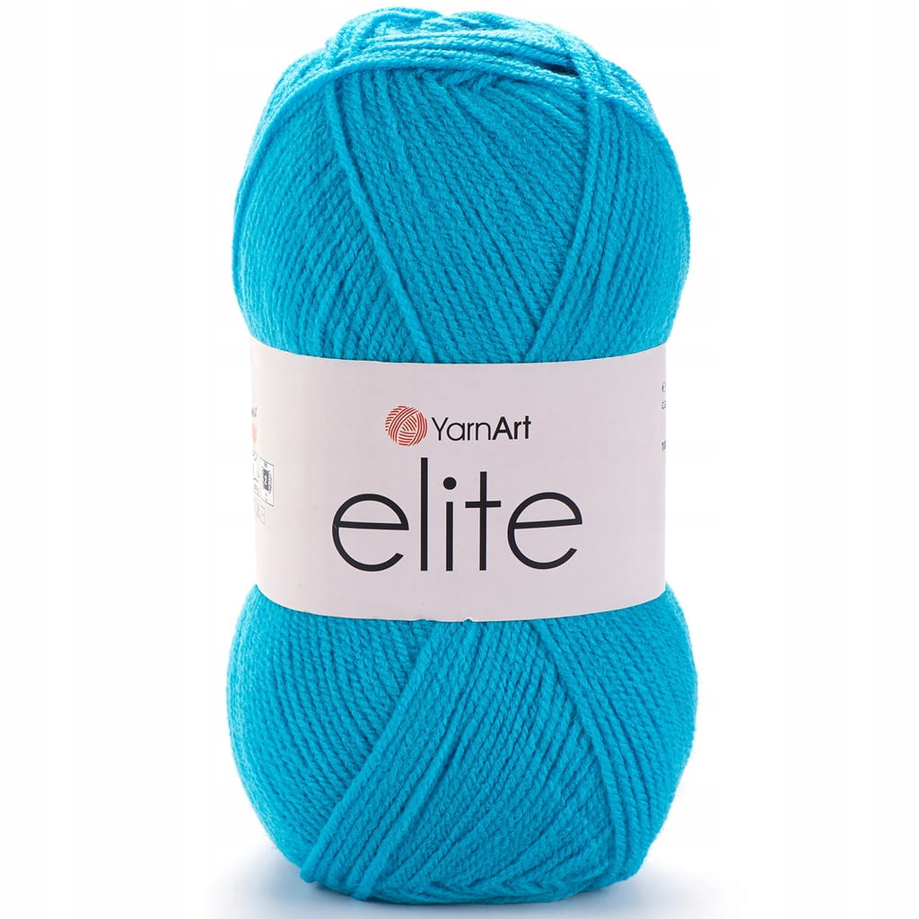 YarnArt | Elite | 0045 | akwamaryna niebieska [100% akryl]