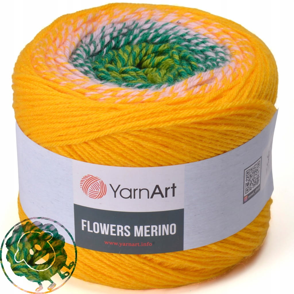 YarnArt | Flowers Merino | 566 | ombre [25% wełna / 75% akryl]