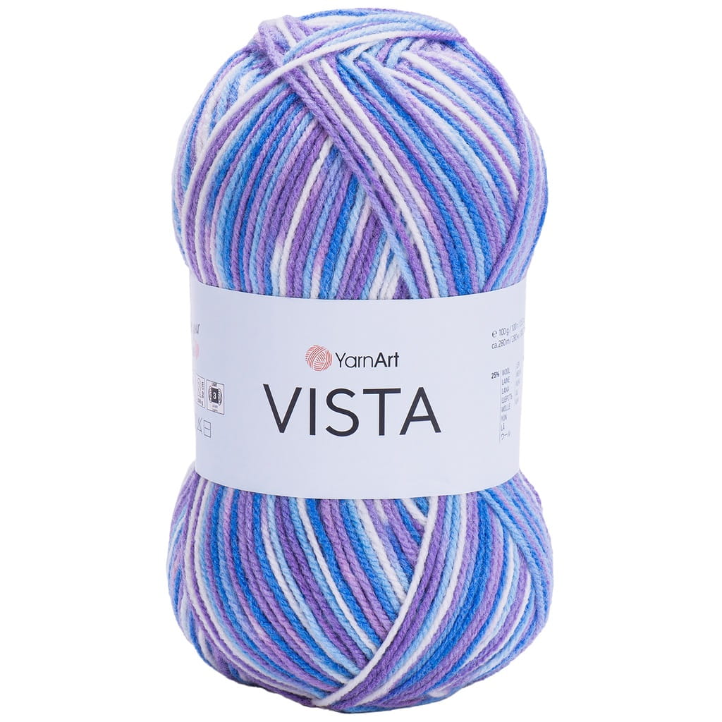 YarnArt | Vista | 5312 print | wielokolorowa [25% wełna / 75% akryl]