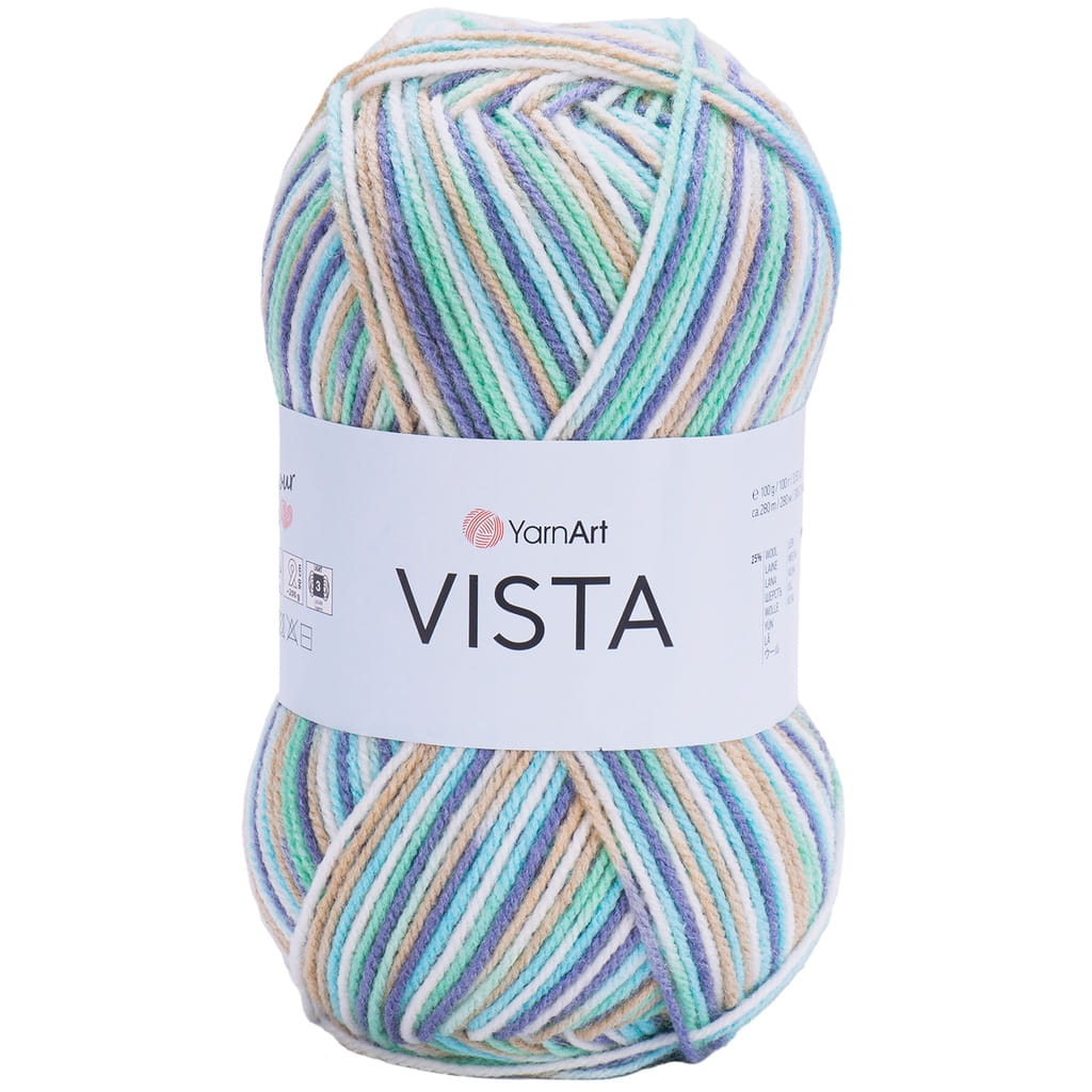 YarnArt | Vista | 5313 print | wielokolorowa [25% wełna / 75% akryl]