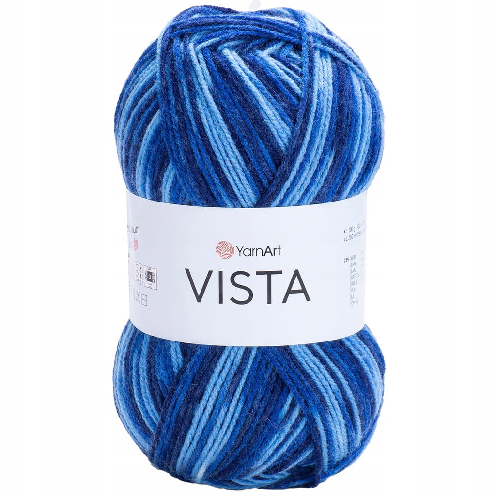 YarnArt | Vista | 5304 print | wielokolorowa [25% wełna / 75% akryl]