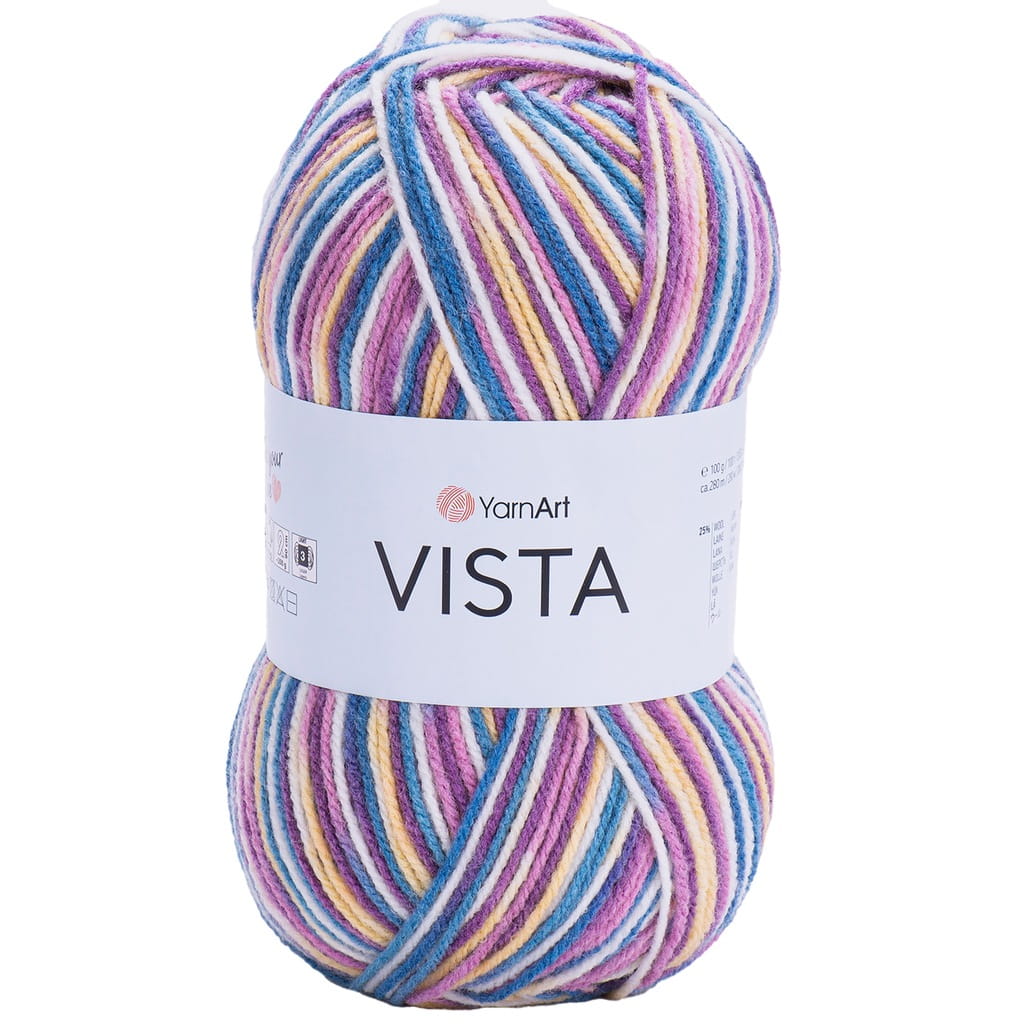 YarnArt | Vista | 5314 print | wielokolorowa [25% wełna / 75% akryl]