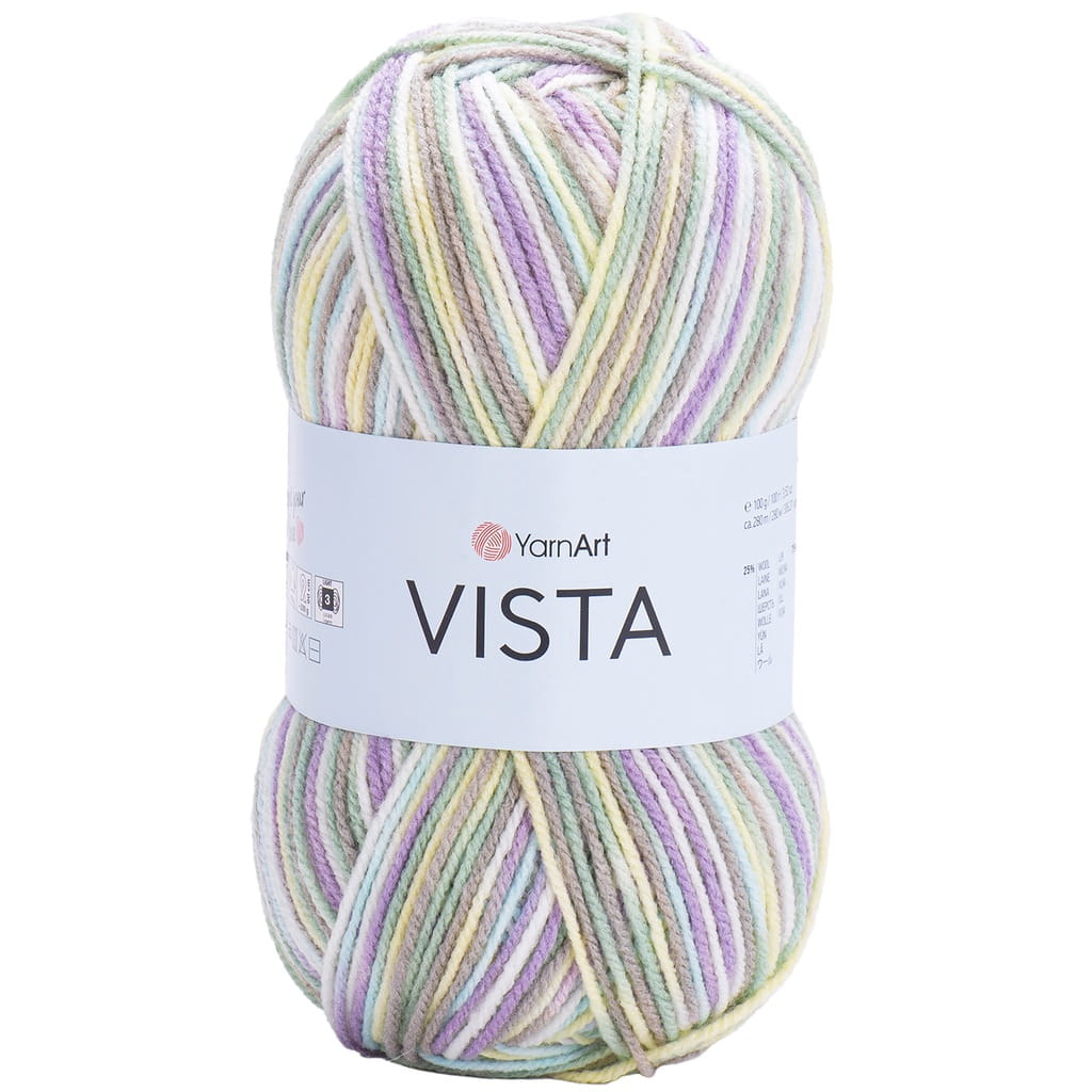 YarnArt | Vista | 5317 print | wielokolorowa [25% wełna / 75% akryl]