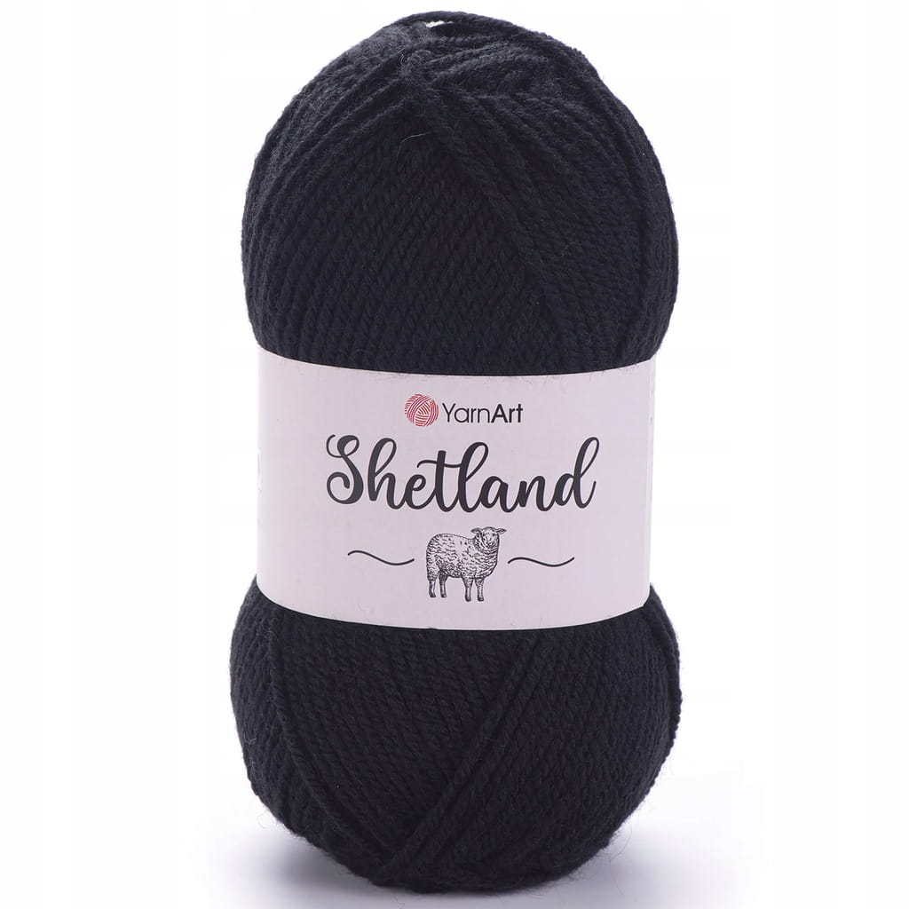 YarnArt | Shetland | 502 | czarny