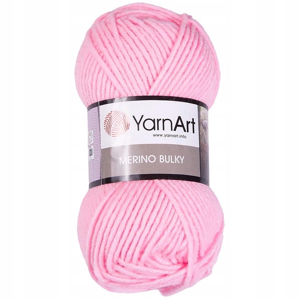 YarnArt | Merino Bulky | 217 | różowy jasny